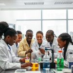 Students in Scrience Laboratiry